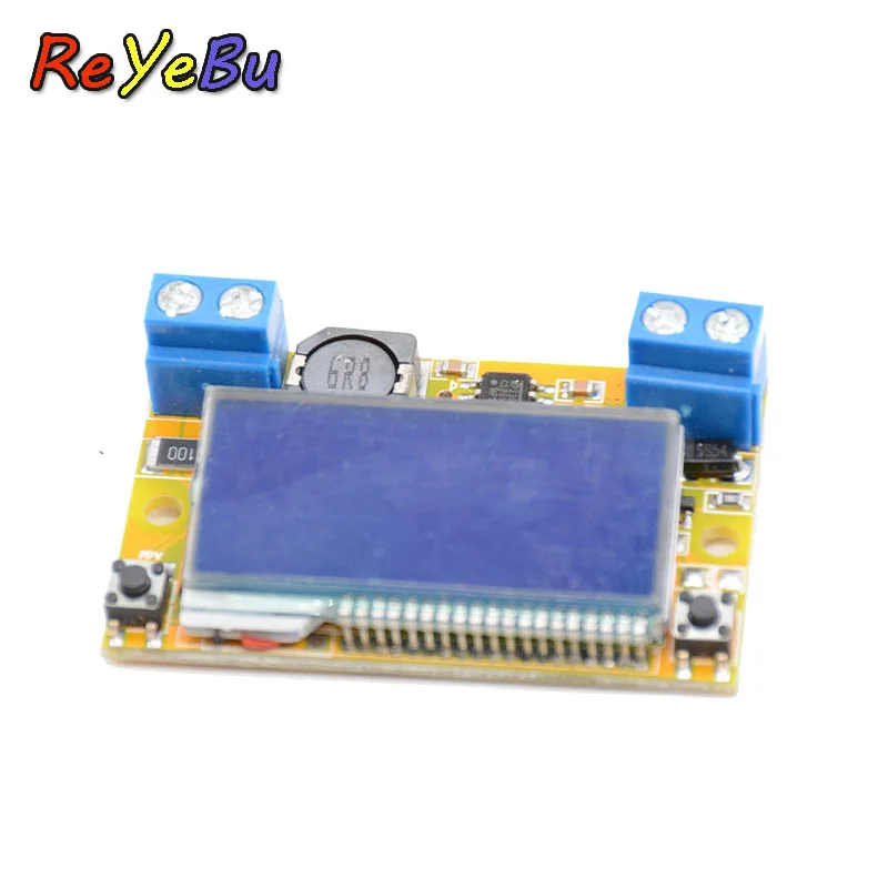 

1PC Dual Display DC-DC 5-23V To 0-16.5V 3A Max Step Down Power Supply Buck Converter Adjustable LCD Step-down Voltage Regulator