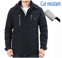 Self Defense Anti Cut Clothing Anti-stab Knife concealed Cut Resistant Men Jacket Security Police Casual Water proof jacket coat Self Defense Anti Cut Clothing Anti-stab Knife concealed Cut Resistant Men Jacket Security Police Casual Water proof jacket coat