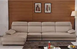Современный стиль гостиной кожаный диван a1309