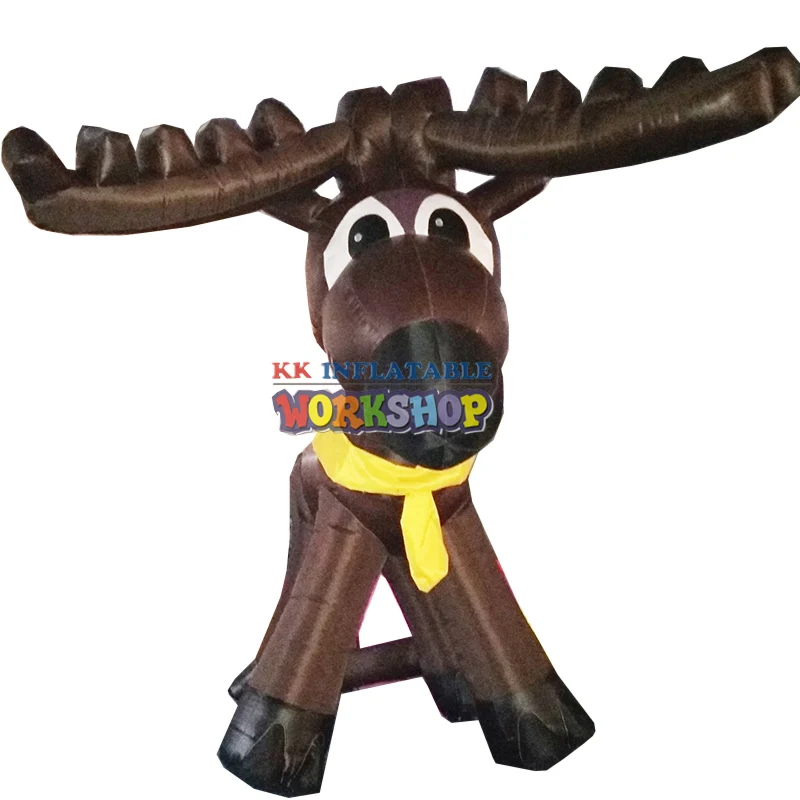 Christmas inflatable elk deek for sale