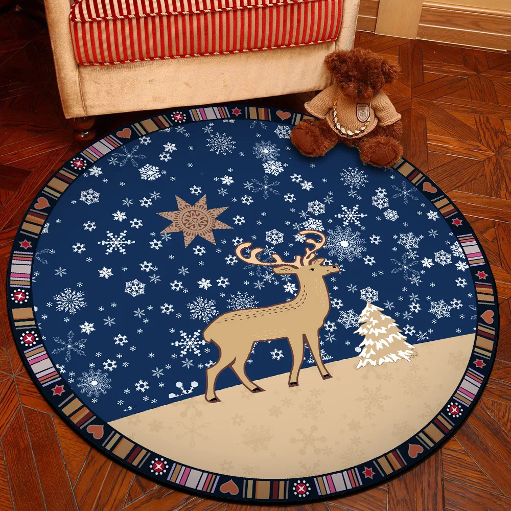 Round Carpet Personalized Creative Animal Printed Soft Carpets Anti-slip Rugs Computer Chair Mat Floor Mat for Home Kids Room Round Carpet Personalized Creative Animal Printed Soft Carpets Anti-slip Rugs Computer Chair Mat Floor Mat for Home Kids Room
