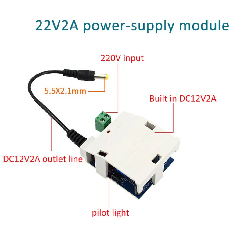 Hikvision dahua CCTV купольная камера с кронштейном DC12V2A блок питания интегрированный 3 до