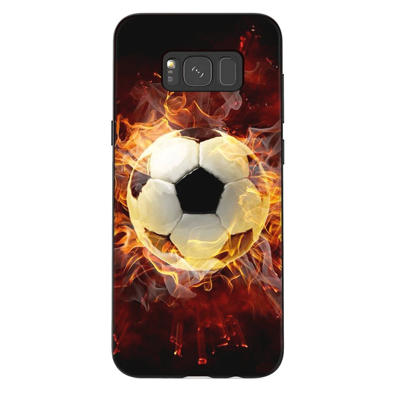 Силиконовый чехол для телефона Футбол футбольный мяч для samsung Galaxy A3 A5 A6 A7 A8 A9 A10 A20 A30 A40 A50 A70 M10 M20 M30 M40 J6 крышка - Цвет: B12