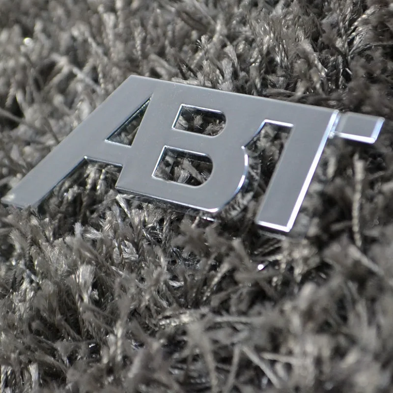 3D ABT логотип ремонт автомобиля значок Авто Передняя решетка эмблема наклейки автомобиля стикеры Наклейка