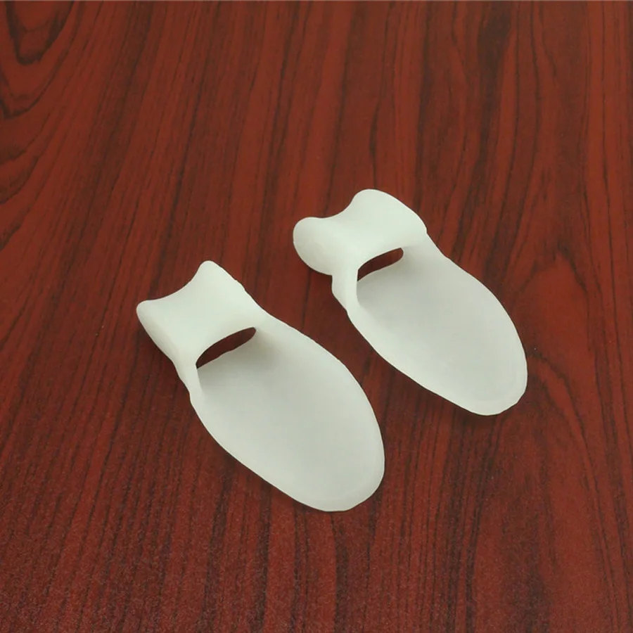 2Pcs Silicone Gel Bunion Splint Big Toe Separator Overlapping Spreader Protection Corrector Hallux Valgus Foot Massager C147