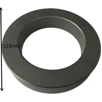 

Inner 80mm 3.2''large transformer ferrite core 118X80X22mm RF choke ferrite bead cord cables filter ferrite MnZn PC40, 3pcs/lot