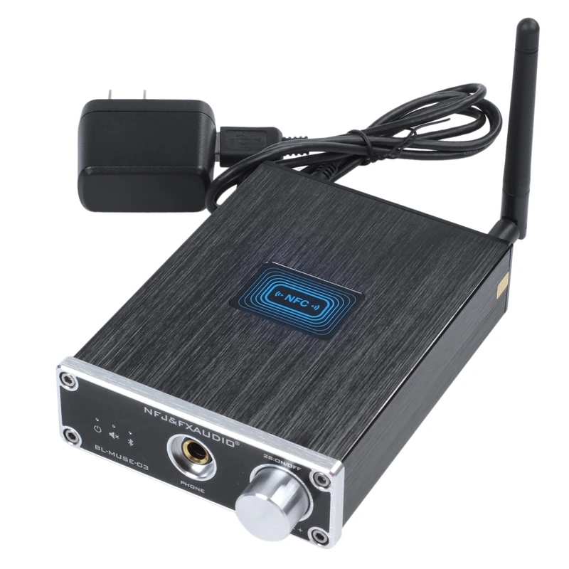 

FFYY-NFJ&FXAUDIO FX-Audio BL-MUSE-03 Bluetooth 4.2 CSRA64215 Audio Receiver DAC Decoding Lossless MINI HiFi Sound Quality Head