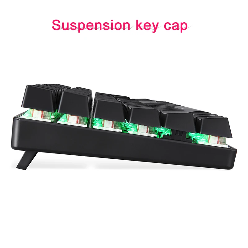 Motospeed CK104 игровая механическая клавиатура Русский Английский красный синий