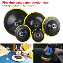 1 Pcs 3/4/5/6/7 Inch Sticky Back Pad Car Polishing Buffing Drill Adapt Thread Polishing Disk JA55