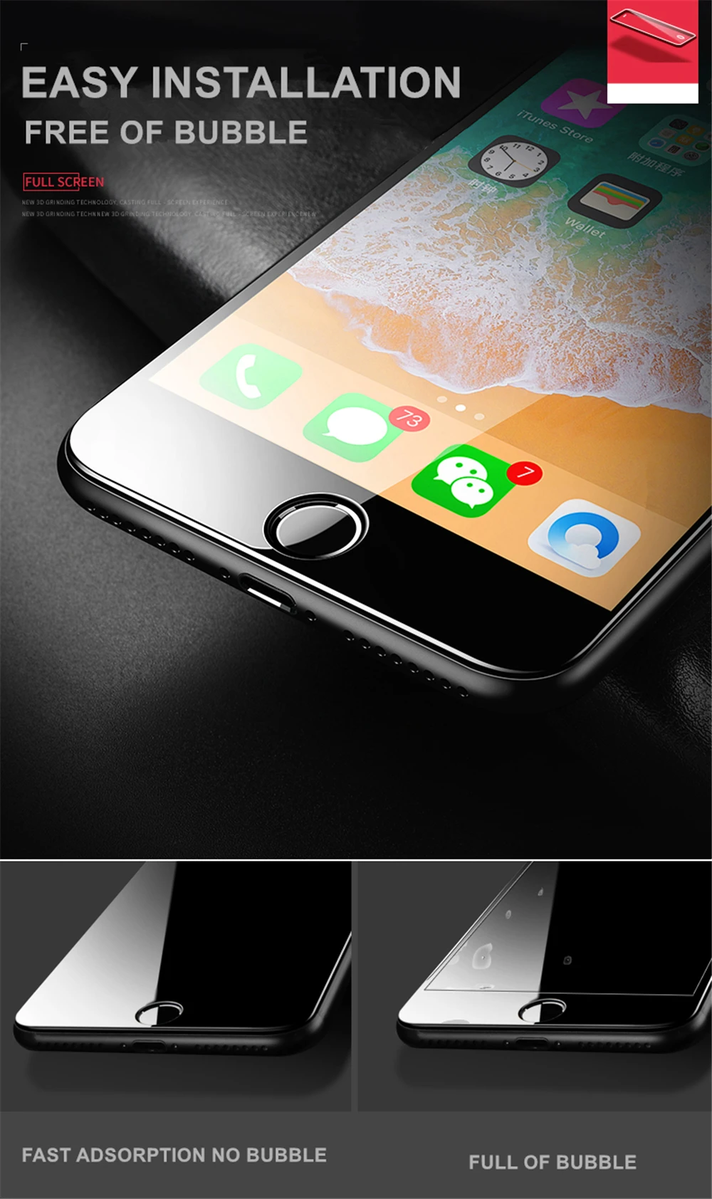 10D закаленное стекло для iPhone X 7 8 6S Plus защита экрана полное покрытие Защитное стекло для iPhone 6 XR XS 11 Pro Max пленка