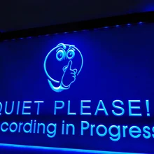 LN096b-запись в процессе работы тихий светодиодный неоновый светильник