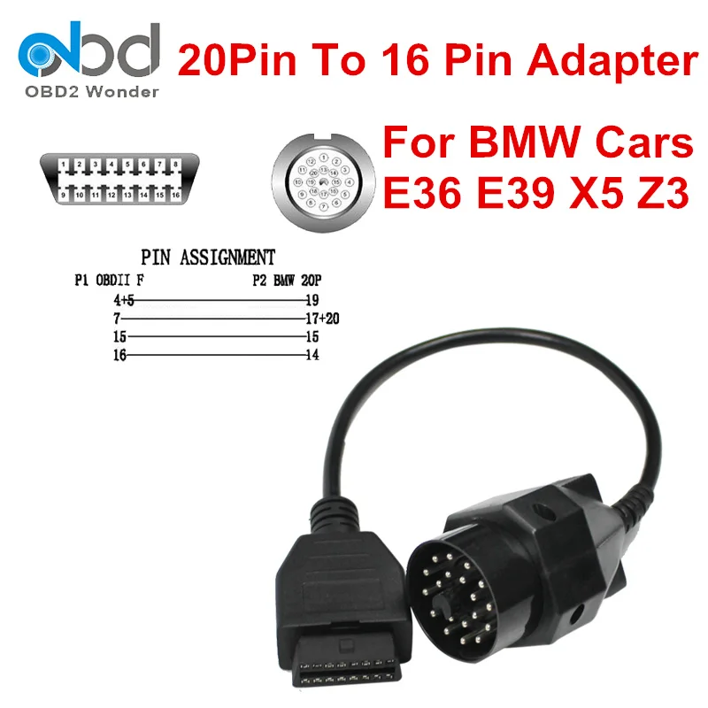 Hohe Qualität OBD2 Kabel Adapter Für BMW Auto E36 E39 X5 ...