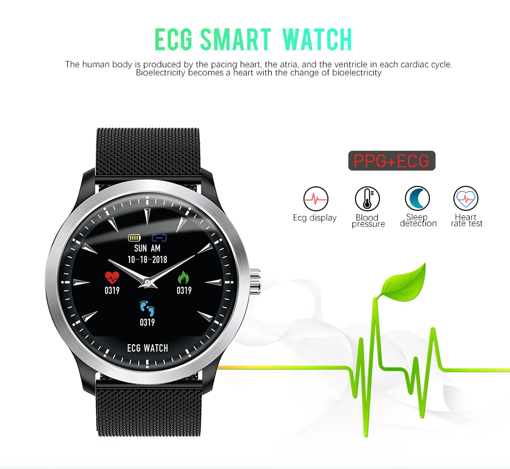 ecg ppg smart watch reviews
