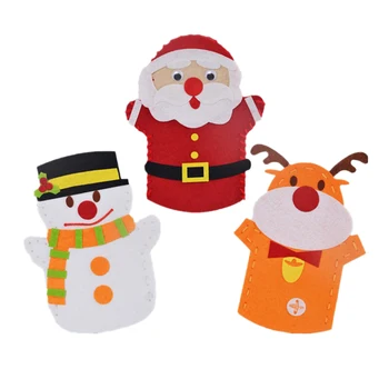 

NICEXMAS 1pc Xmas DIY Sewing Toy Creative Craft Supplies DIY Material for Parent-Children