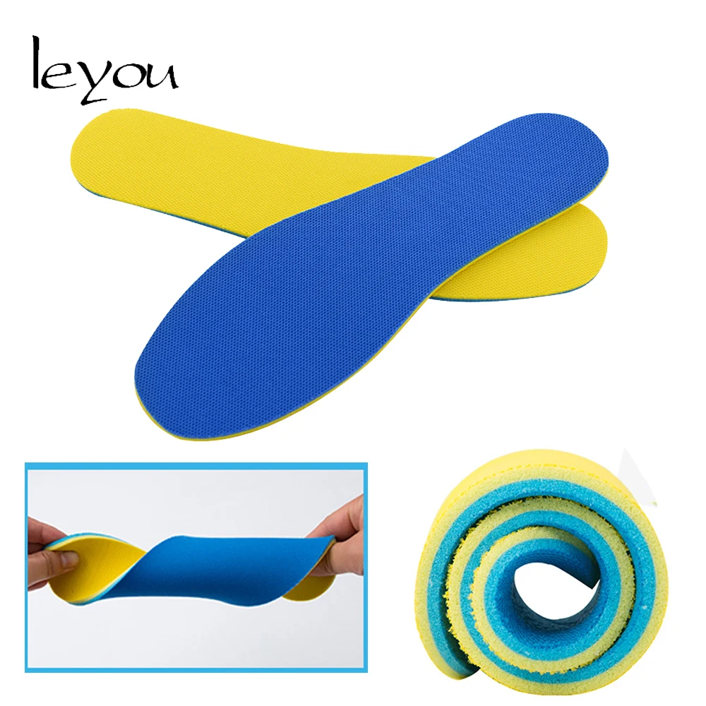 Unisex Sports Insole for Shoes Sweat Absorption Pads Running Sport Shoe Inserts Double Side Insoles Sweat Absorption Pads New