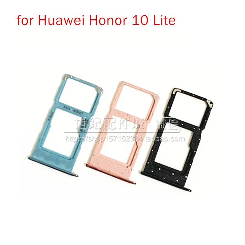 Для Huawei Honor 10 Lite держатель для карт sim карты слот sd адаптер запасные части