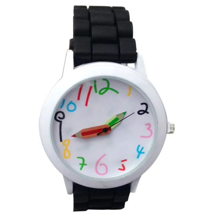 Умные цифровые модные детские наручные часы, кварцевые часы унисекс для мальчиков и девочек, красивые студенческие Универсальные часы Saat