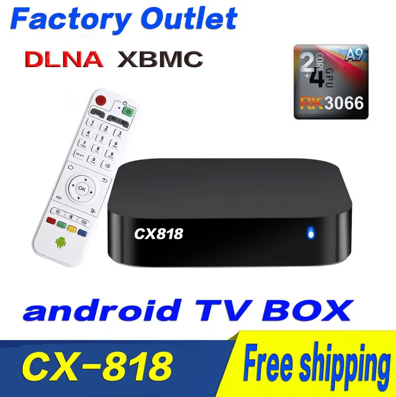 CX 818 Dual Core Android Smart TV Box XBMC DLNA Media 