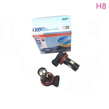 

2X Led Bulb Fog Lights 1200LM 6000K 12V 24V H8 White for Hyundai Rohens 2012 2013 for Ford Mondeo 2011 2012 2013