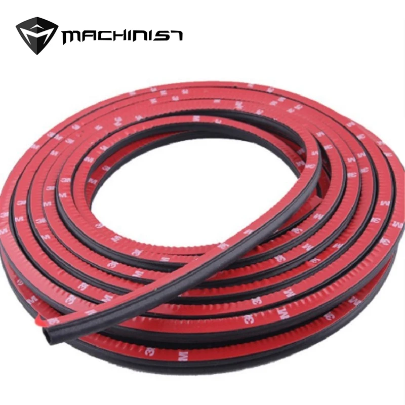 

2/4/6/8 Meter D type Door Seal Car Sound Insulation 3M Car Door Sealing Strip Rubber Weatherstrip Edge Trim Noise Insulation