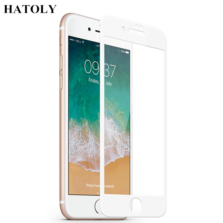 Für Screen Protector iPhone 8 Plus Glas HD Full Coverage Film Gehärtetem Glas für iPhone 8 Plus Gla