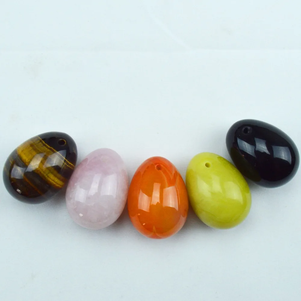 5 Pcs large 50*35mm natural jade egg for kegel exercise chakra massage pelvic floor muscles vaginal exercise yoni ben wa ball 5 Pcs large 50*35mm natural jade egg for kegel exercise chakra massage pelvic floor muscles vaginal exercise yoni ben wa ball