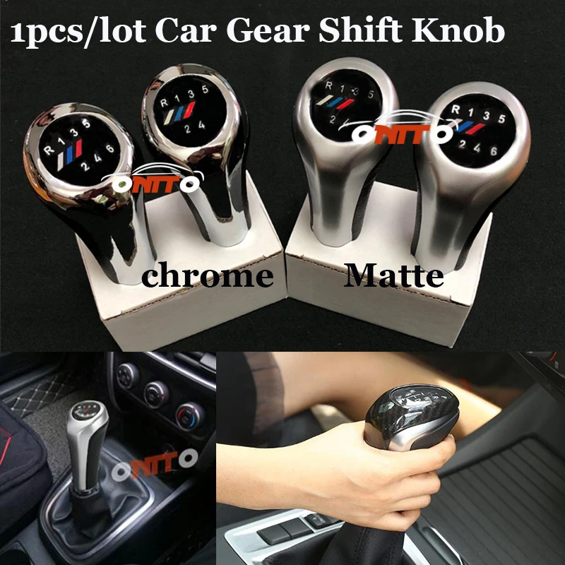 

1pcs/lot Car Gear Shift Knob for M/power 5/6 Speed R 1 3 5 6 for bmw E39 E90 E60 E36 F30 F10 F20 E38 E91 E53 E70 X5 X3 X6 M3