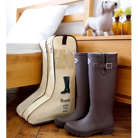 المحمولة الأحذية أكياس تخزين حقيبة المقصورة حقيبة أحذية Hangende Schoenen زاك مع سستة حقيبة للحذاء حذاء أكياس