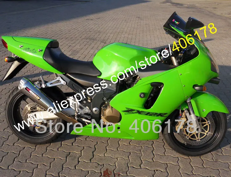 

Full Green ZX12R Fairing Kit For Ninja ZX-12R 00-01 ZX 12R ZX-12R 2000 2001 ABS BodyKits (Injection molding)