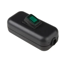10A 250V 16A 125V waterproof rocker switch In-Line On/Off rocker Switch