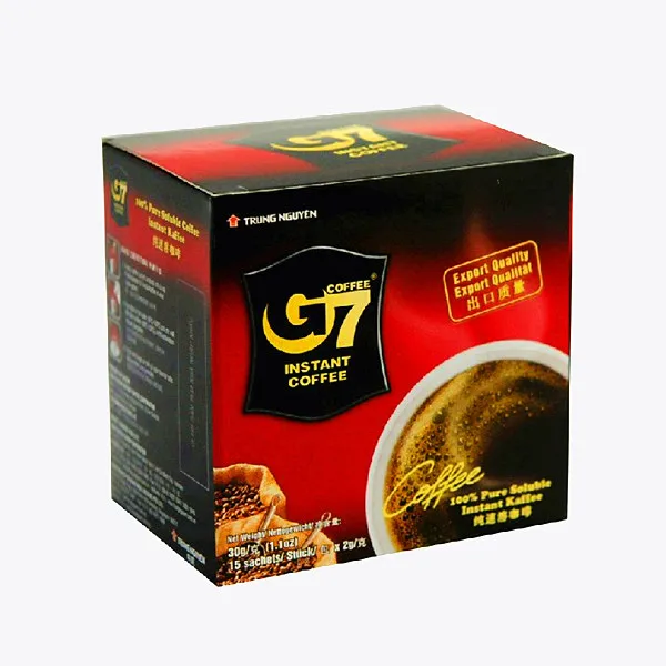 Authentic Vietnamese Zhongyuan G7 coffee black coffee 60 g 15 bags of