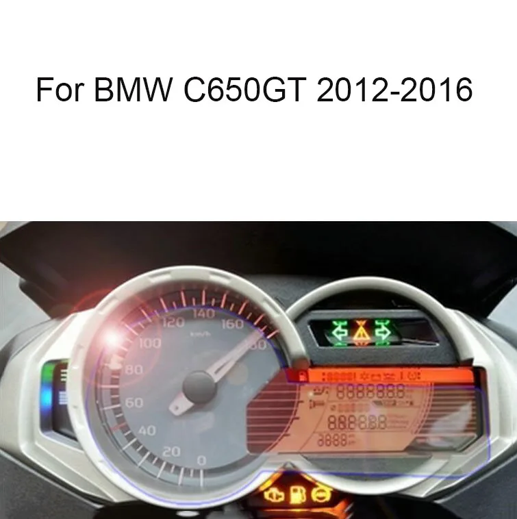Защитная пленка для мотоцикла, спидометр пленка наклейка с защитой экрана для BMW C650GT C650 GT 2012 2013