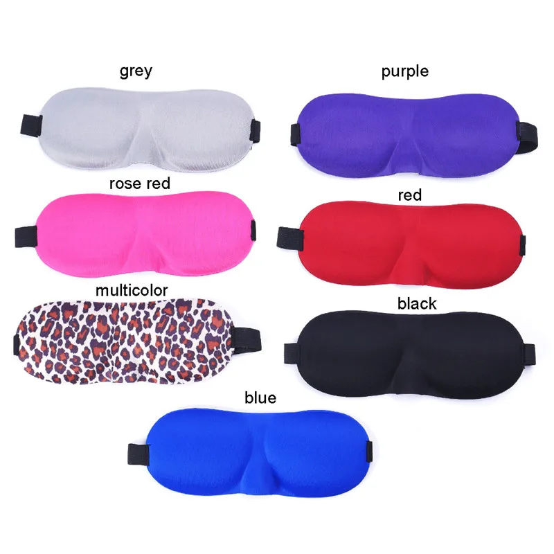 

1Pcs 3D Sleep Mask Natural Sleeping Eye Mask Eyeshade Cover Shade Eye Patch Women Men Soft Portable Blindfold Travel Eyepatch