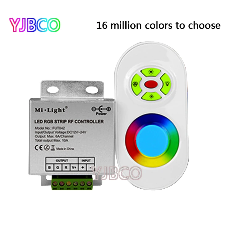 

DC12V-24V FUT042 Mi.Light output 10A 433MHz RGB LED Strip controller for led strip light
