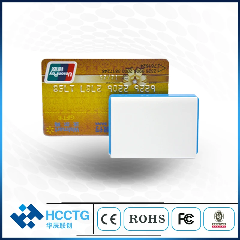 Считыватель смарт карт RFID Bluetooth Смарт MSR NFC/IC/магнитная карта для Android IOS мобильные