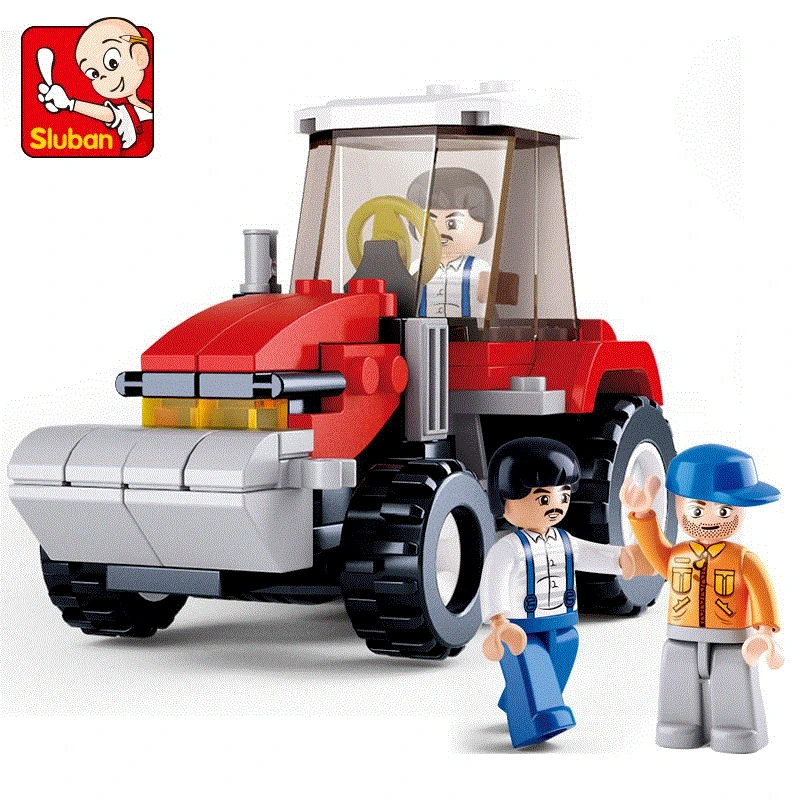 S Model Compatible with Lego Farm Country Life Truck Models Building Kits Blocks Toys Hobby Hobbies For Boys Girls