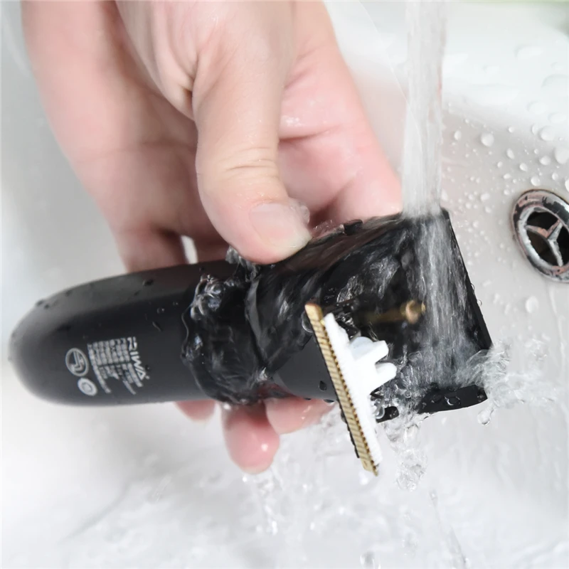 2018 IPX7 Professional Clipper Hair Trimmer Barber Titanium Ceramic Blade Men Haircut Tools Hair Cutting Machine Low noise S47 2018 IPX7 Professional Clipper Hair Trimmer Barber Titanium Ceramic Blade Men Haircut Tools Hair Cutting Machine Low noise S47