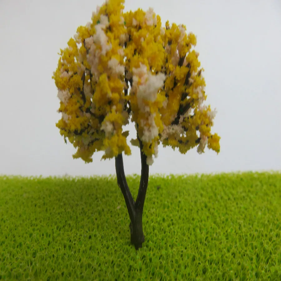 architecture scale flower tree plastic model  (1)