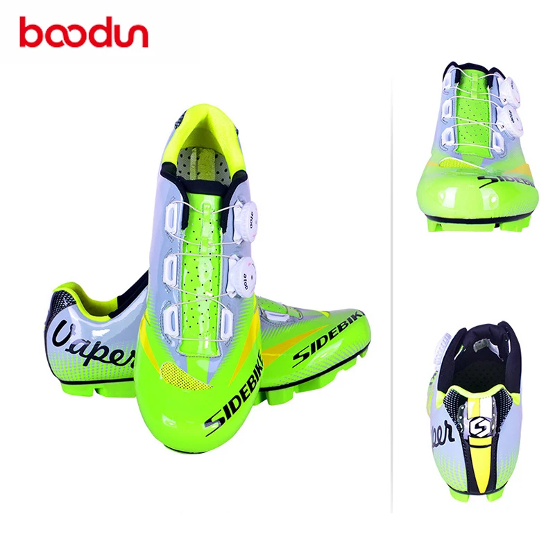 Boodun MTB Cycling Shoes Breathable Non slip MTB Bike Shoes Self