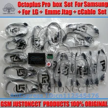 Gsmjustoncct Octoplus pro Box для samsung для LG+ JTAG активированный с 19 кабелями