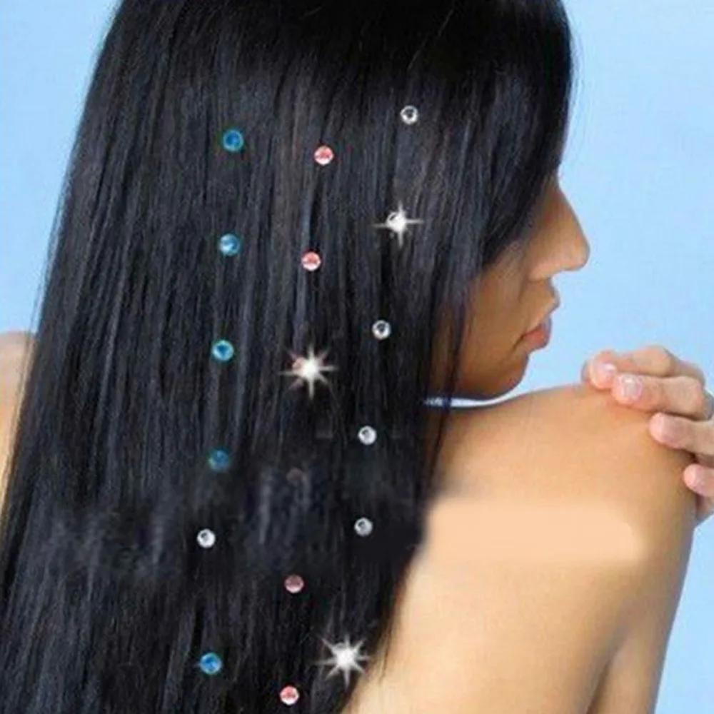 Bling Bling New Fashion Environmental Crystal Hair Rhinestone Hair