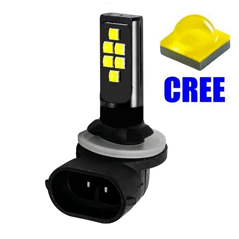 1 шт. 2019 Новинка H27W 881 высококачественный светодиодный чип CREE Автомобильная