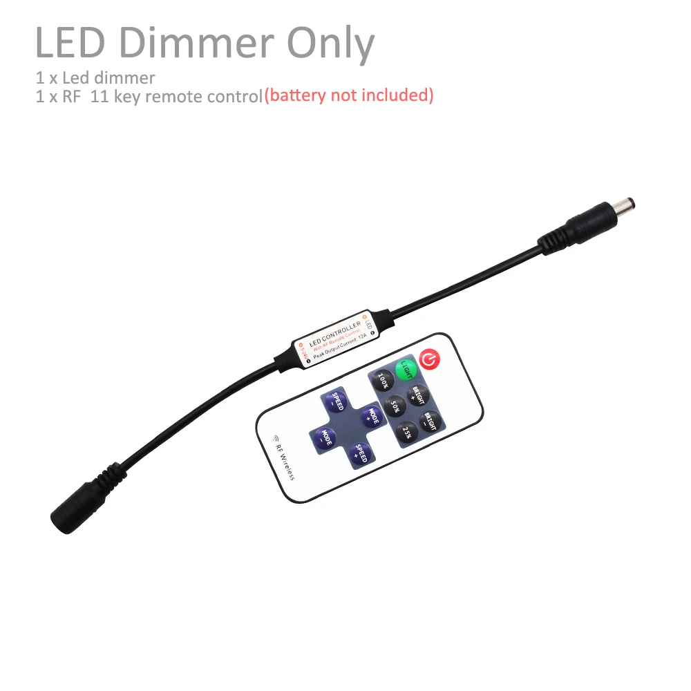 RF 11Key LED Dimmer Only