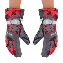 1 пара, мужские и женские лыжные перчатки, зимние, водонепроницаемые, анти-холодные, теплые перчатки, для спорта на открытом воздухе, для снега, спортивная одежда, перчатки для катания на лыжах, luvas