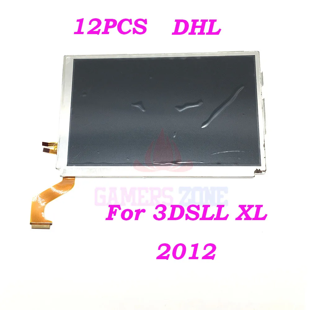 

12PCS DHL Pulled Genuine Replacement for Nintendo 3DS XL LL N3DS Upper Top LCD Screen Display