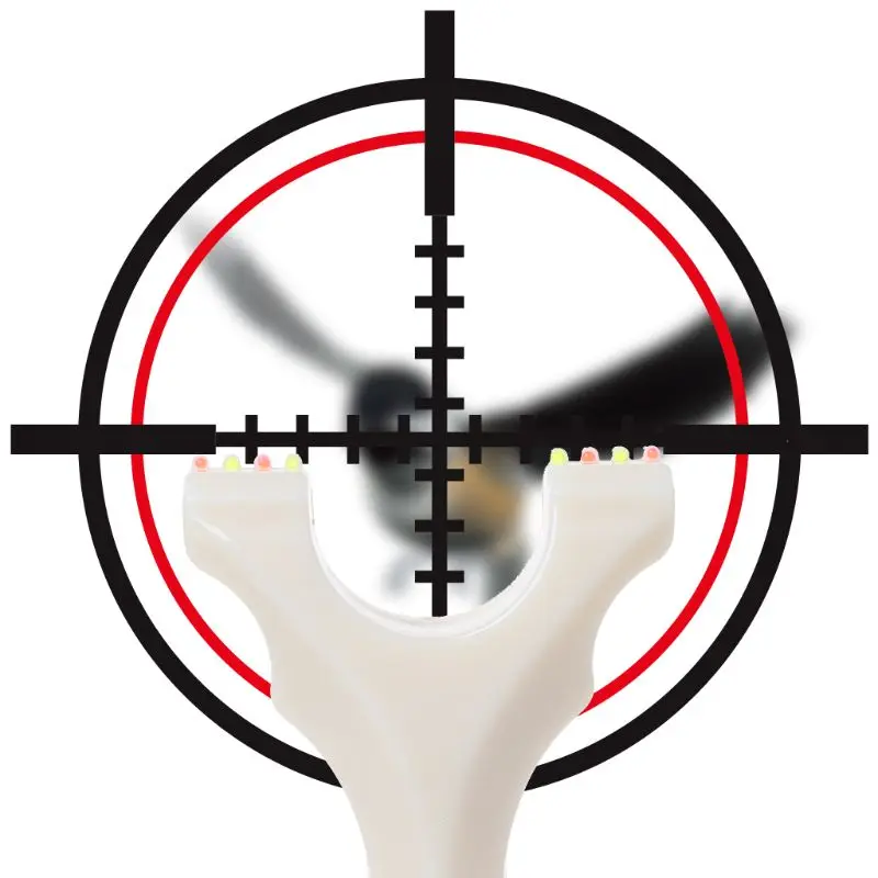 

Hunting Slingshot Catapult Resin Without Band With Target Point Flat Outdoor Shooting Game Powerful Professional Objective Point