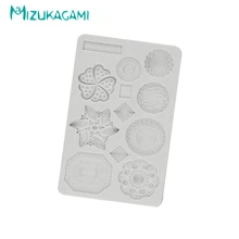 Ювелирные изделия с драгоценными камнями форма для шоколада, помадки торта силикона прессформы приспособления для домашней выпечки