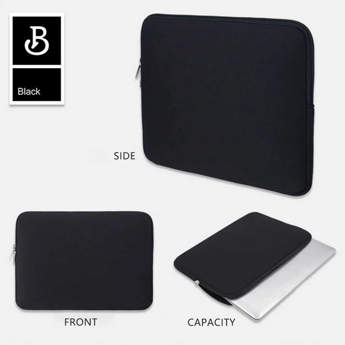 Colorful Waterproof Neoprene Computer Protective Cover Flat Cover Laptop Notebook Case Tablet Sleeve Cover Bag