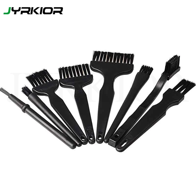 

8 in 1 Anti Static Brushes, Portable Plastic Handle Nylon Cleaning Keyboard Brush Kit for Phone Motherboard PCB Cleaning Tool