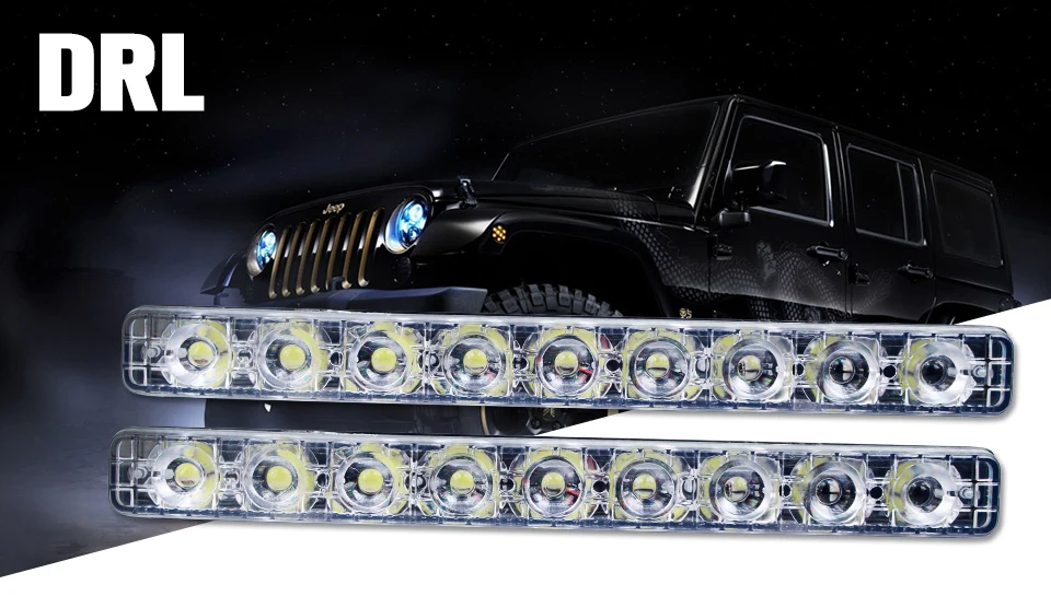 Foxcnsun 24W Car LED Work Light Bar led Chips Waterproof Offroad Car Work Bulb headlight ATV SUV 4WD Boat Truck for Jeep BMW (1)